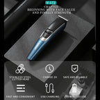 VGR V - 172 10W Multifunctional USB Electric Hair Clipper(Blue) - British D'sire
