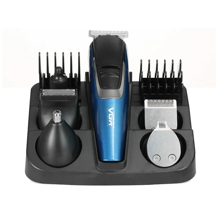 VGR V - 172 10W Multifunctional USB Electric Hair Clipper(Blue) - British D'sire