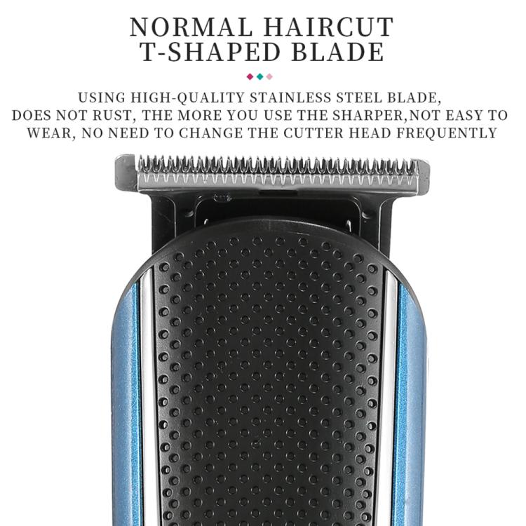 VGR V - 172 10W Multifunctional USB Electric Hair Clipper(Blue) - British D'sire