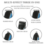 VGR V - 172 10W Multifunctional USB Electric Hair Clipper(Blue) - British D'sire
