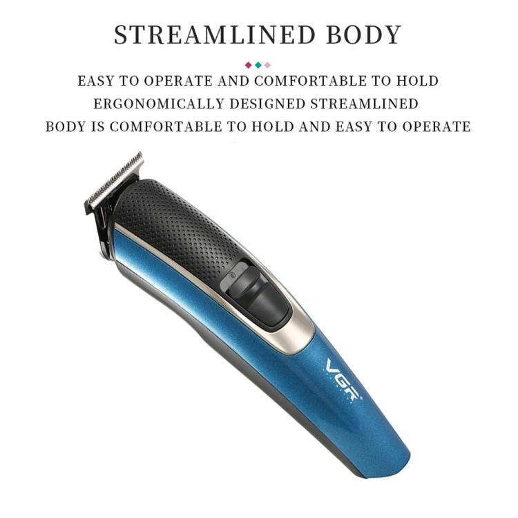 VGR V - 172 10W Multifunctional USB Electric Hair Clipper(Blue) - British D'sire