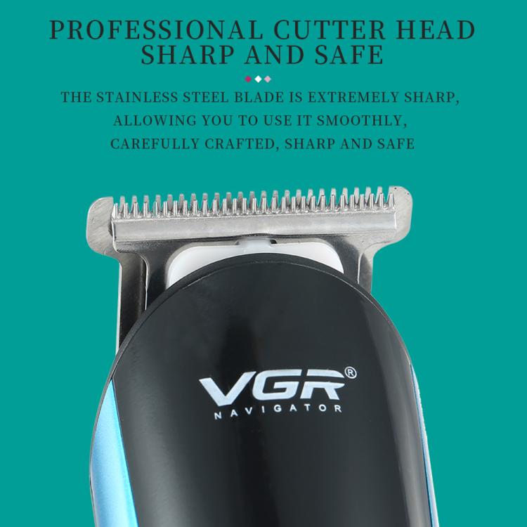 VGR V - 172 10W Multifunctional USB Electric Hair Clipper(Blue) - British D'sire