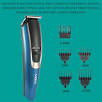 VGR V - 172 10W Multifunctional USB Electric Hair Clipper(Blue) - British D'sire