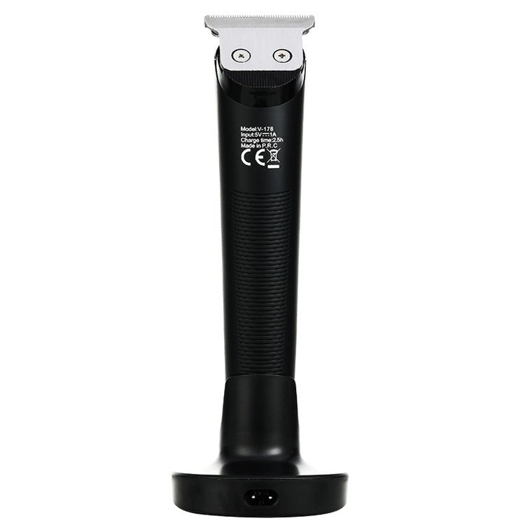 VGR V - 178 5W USB Portable Hair Clipper with LED Display & Base - British D'sire