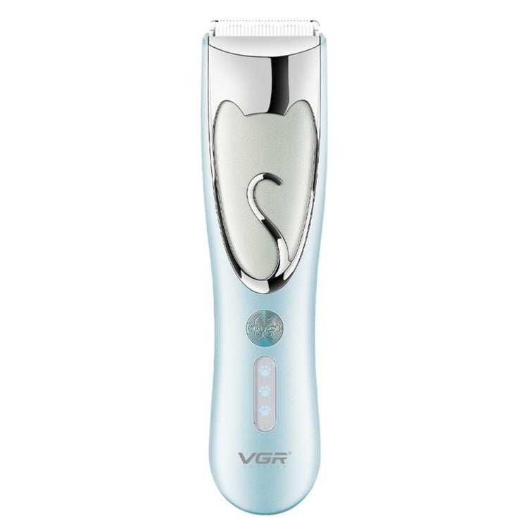 VGR V - 203 Professional Pet Barber Electric Hair Clipper (Blue) - British D'sire