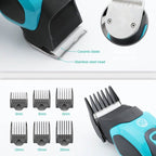 VGR V - 208 Professional Pet Barber Electric Hair Clipper (Red) - British D'sire
