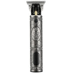 VGR V - 228 5W USB Retro Engraving Hair Clipper with LED Digital Display (Silver) - British D'sire