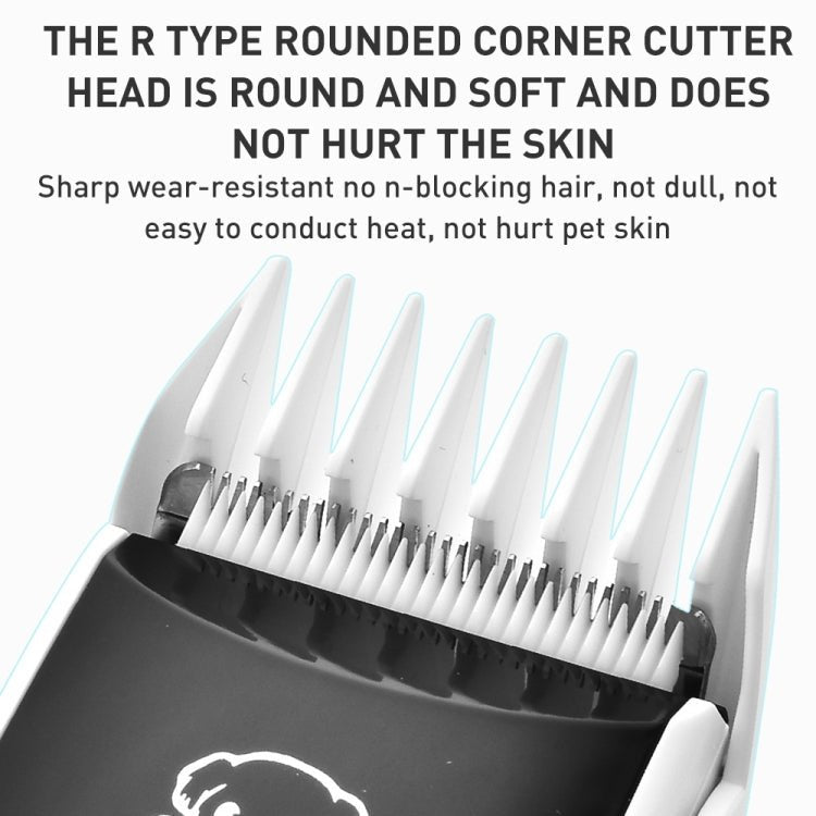 VGR V - 232 Pet Barber Electric Hair Clipper (White) - British D'sire