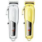 VGR V - 278 10W USB Metal Electric Hair Clipper with LED Digital Display(Gold) - British D'sire