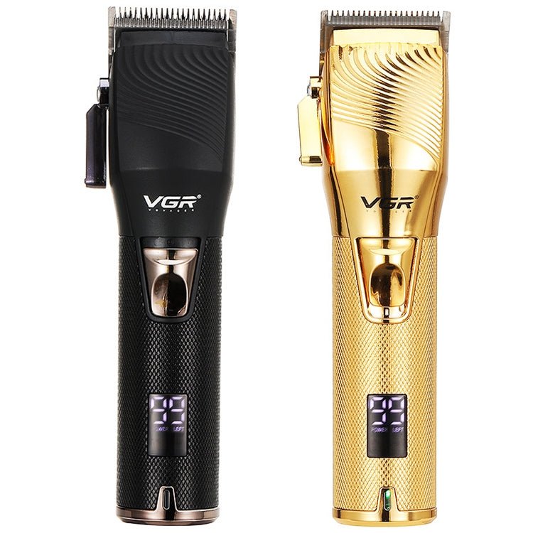 VGR V-280 10W USB Metal Electric Hair Clipper with LED Digital Display (Gold) Secondary image