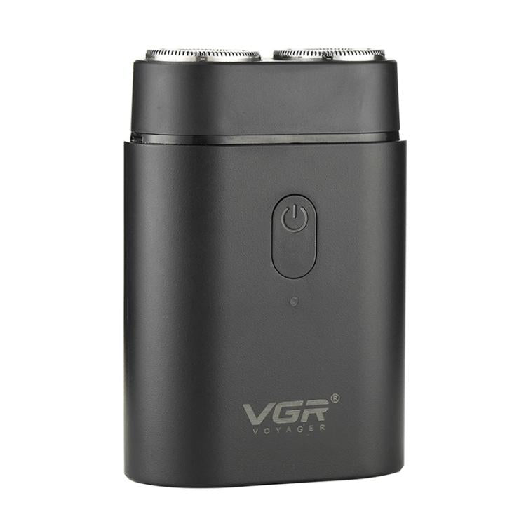 VGR V - 341 Rotating 2 Cuttter Head Portable Electric Shaver(Black) - British D'sire Main image