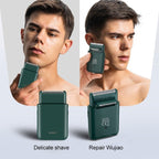 VGR V - 390 5W USB Portable Reciprocating Electric Shaver (Green) - British D'sire