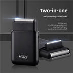 VGR V - 390 5W USB Portable Reciprocating Electric Shaver (Green) - British D'sire