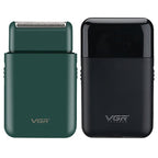 VGR V - 390 5W USB Portable Reciprocating Electric Shaver (Green) - British D'sire