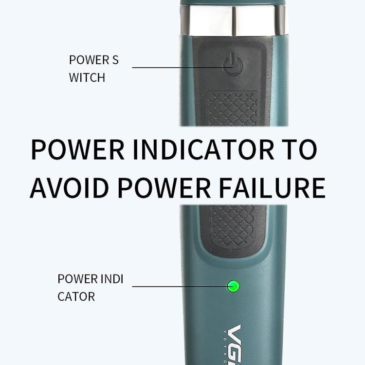 VGR V - 393 Double Cuttter Head IPX5 Electric Shaver(Blue) - British D'sire