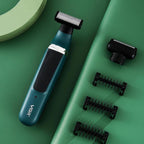 VGR V - 393 Double Cuttter Head IPX5 Electric Shaver(Blue) - British D'sire