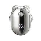 VGR V - 395 Six Cuttter Heads IPX6 Electric Shaver(Silver) - British D'sire