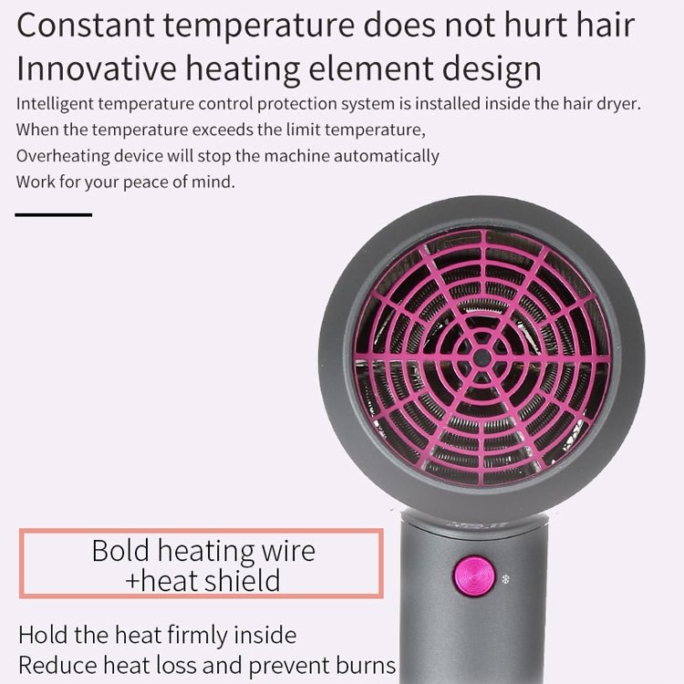 VGR V - 400 Household Negative Ion Hair Dryers with 2 Gear Adjustment, Plug Type: EU Plug - British D'sire