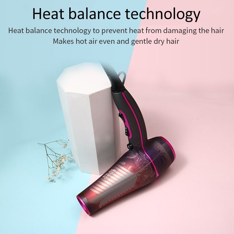 VGR V - 402 2200W Household Negative Ion Hair Dryers with 6 Gear Adjustment, Plug Type: EU Plug - British D'sire