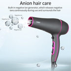VGR V - 402 2200W Household Negative Ion Hair Dryers with 6 Gear Adjustment, Plug Type: EU Plug - British D'sire