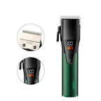 VGR V - 677 LED Digital Display Electric Hair Clipper & Trimmer Set(Green) - British D'sire