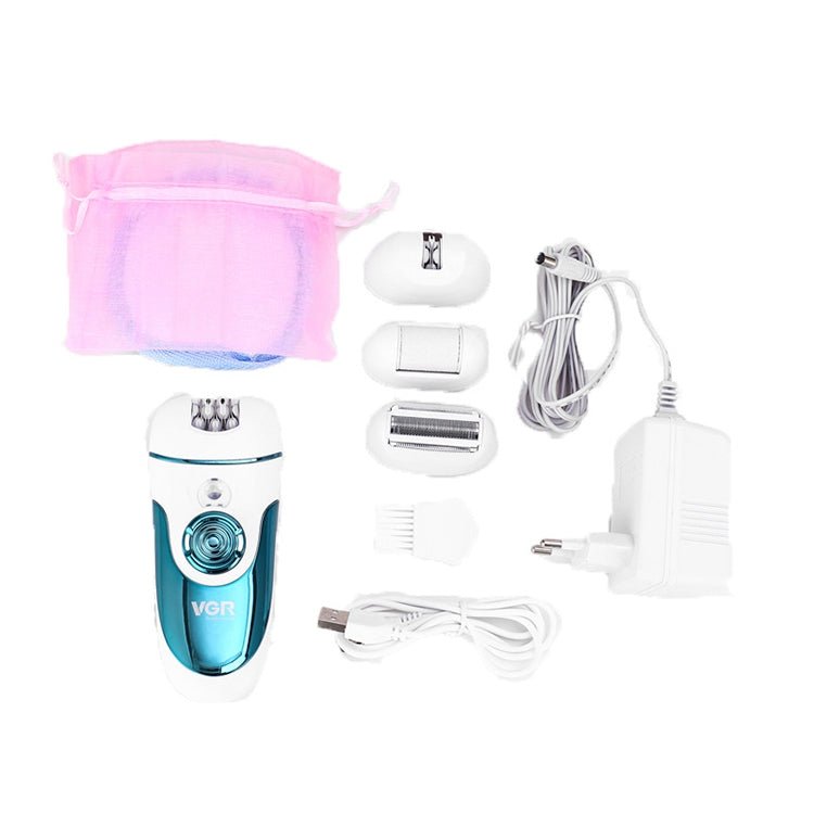 VGR V - 700 3W 4 in 1 Electric Hair Remover, Plug Type: EU Plug - British D'sire