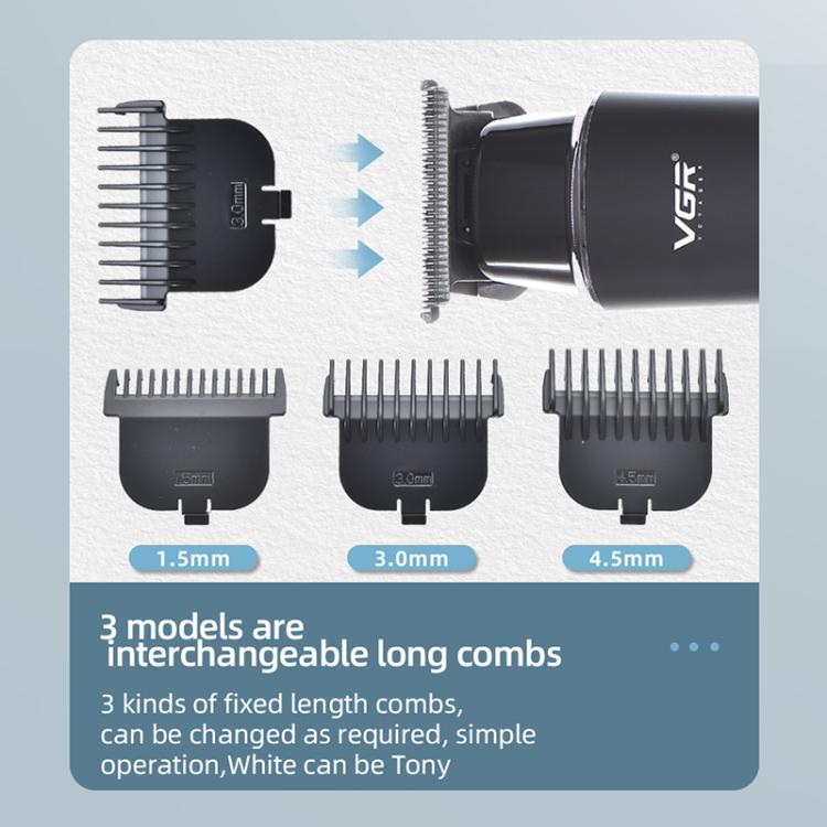 VGR V - 933 Professional Salon USB Electric Hair Clipper(Black) - hair clipper - British D'sire
