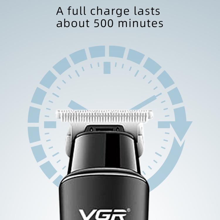 VGR V - 937 LED Digital Display Salon USB Electric Hair Clipper(Black) - British D'sire