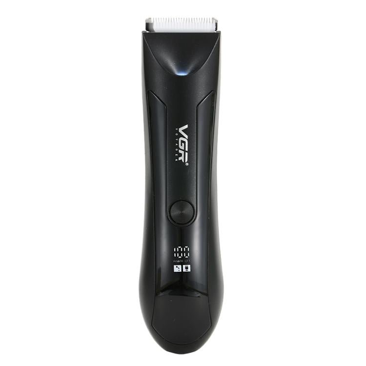 VGR V - 951 IPX5 LED Digital Display Portable Light USB Hair Clipper(Black) - British D'sire