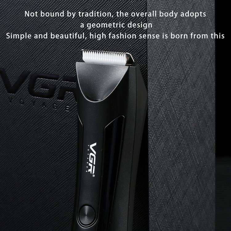 VGR V - 951 IPX5 LED Digital Display Portable Light USB Hair Clipper(Black) - British D'sire