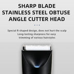 VGR V - 951 IPX5 LED Digital Display Portable Light USB Hair Clipper(Black) - British D'sire
