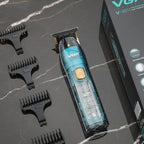 VGR V - 961 IPX7 LED Digital Display USB Electric Hair Clipper(Black) - British D'sire