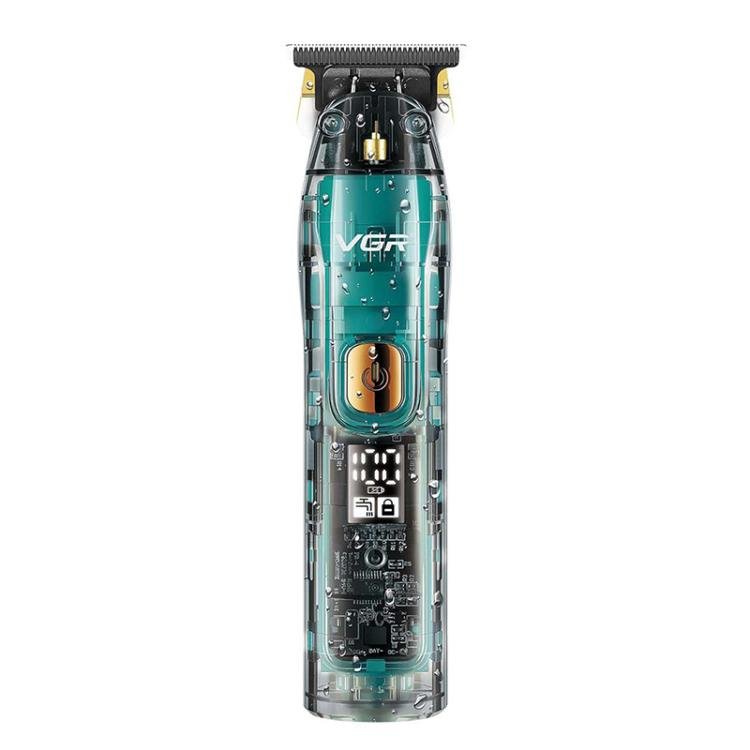 VGR V - 961 IPX7 LED Digital Display USB Electric Hair Clipper(Black) - British D'sire