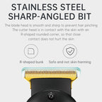 VGR V - 971 Graffiti Design LED Digital Display USB Electric Hair Clipper(Black) - hair clipper - British D'sire