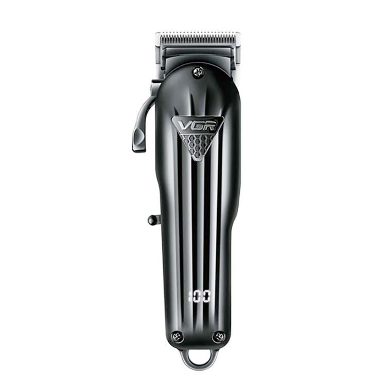VGR VGR - 282 4 - gear Fine - tuning Digital Display USB Electric Hair Clipper(Black) - British D'sire Main image