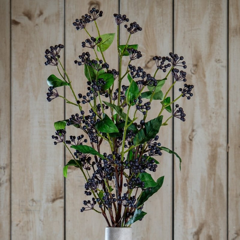 Viburnum Berry Artificial Flower Stem - Artificial Plants & Trees - British D'sire
