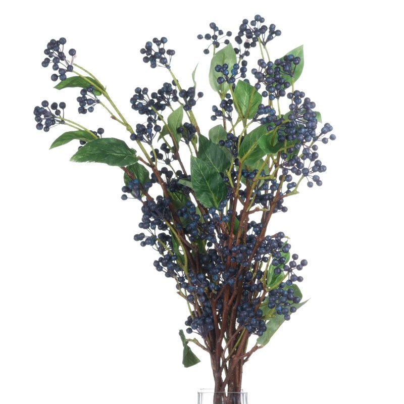 Viburnum Berry Artificial Flower Stem - Artificial Plants & Trees - British D'sire