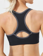 Viian FITTIN Racerback Sports Bra for Women | Padded Seamless Activewear for Yoga, Gym, Workout & Fitness | Comfortable, Lightweight & Supportive Design | Ideal for Active Women Seeking Flexible & Breathable Fitness Wear - Sports Bra - British D'sire