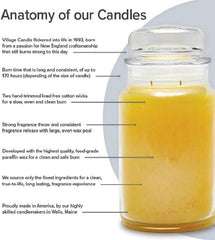Village Candle - Mulled Cider - Large Glass Dome - Candles - British D'sire