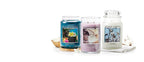 Village Candle - Pure Linen - Large Glass Dome - Candles - British D'sire