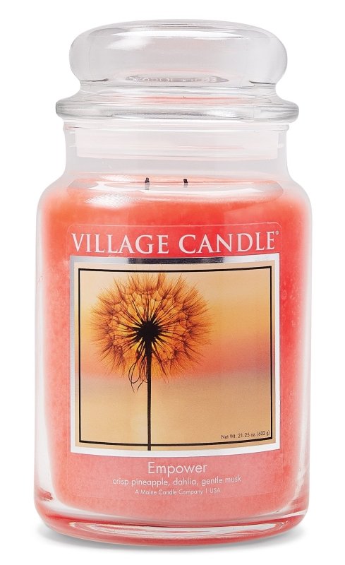 Village Candles - Empower - Large Glass Dome (Copy) - Candles - British D'sire