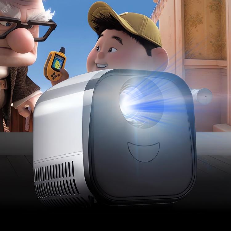 VIVIBRIGHT L1 Basic 480x240P 60ANSI LCD + LED Smart Projector, UK Plug(Silver) - British D'sire