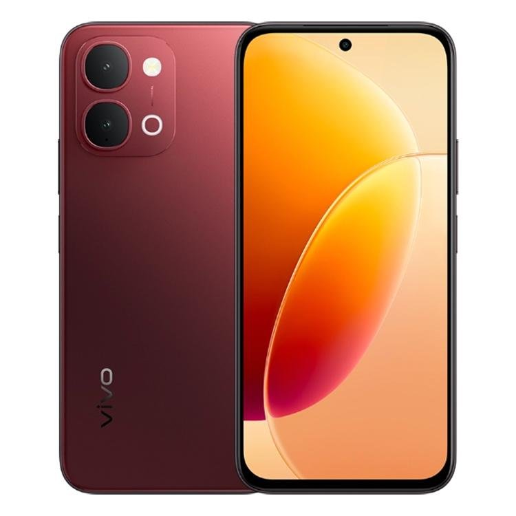 vivo Y500i, 8GB+512GB, Side Fingerprint, 6.75 inch Android 16 OriginOS 6 Snapdragon 4 Gen 2 Octa Core, OTG, NFC, Network: 5G (Red) - British D'sire