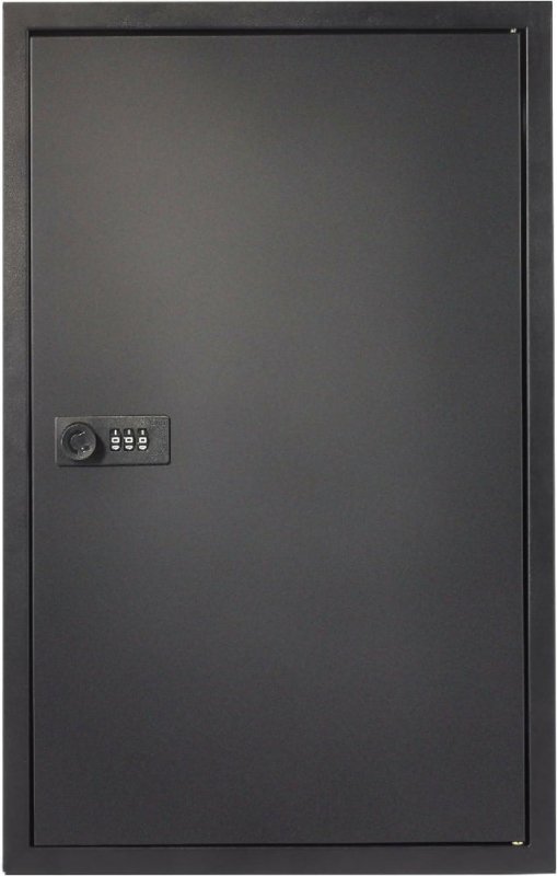 Wall Mounted Key Cabinet Combination Lock Security Storage Box with 50 Hooks Lockable - key Cabinet - British D'sire