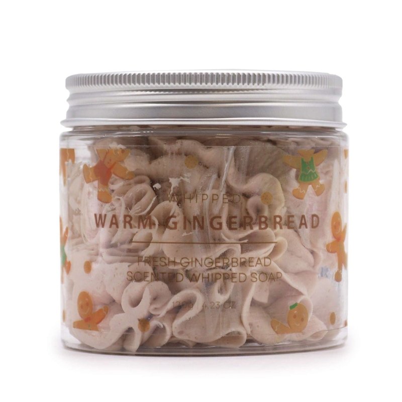 Warm Gingerbread Whipped Soap 120G - Whipped Soap - British D'sire