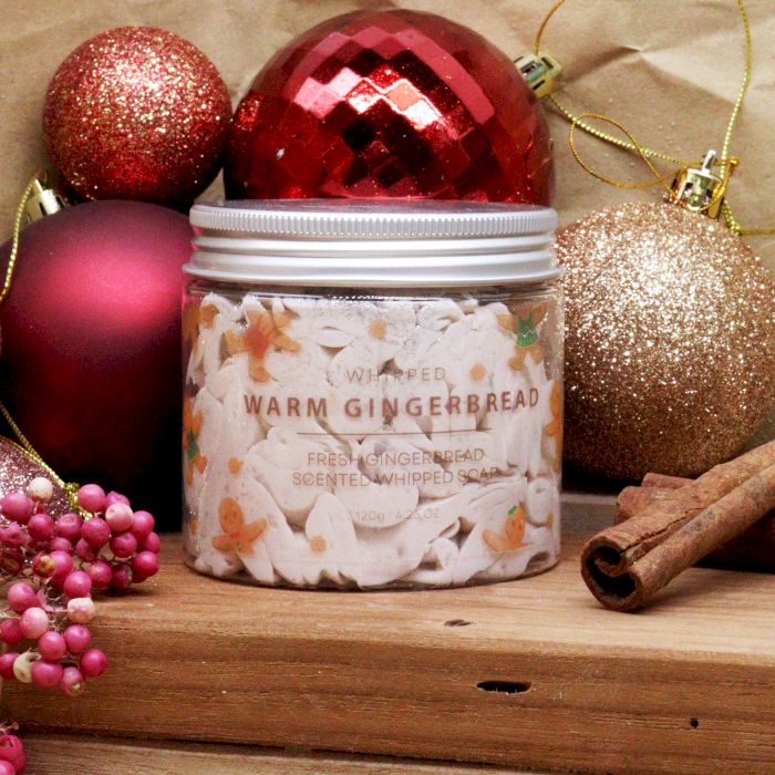 Warm Gingerbread Whipped Soap 120G - Whipped Soap - British D'sire