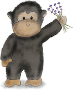 Warmies CP - CHI - 1 Heatable Chimp, Black - Cuddly Toy - British D'sire