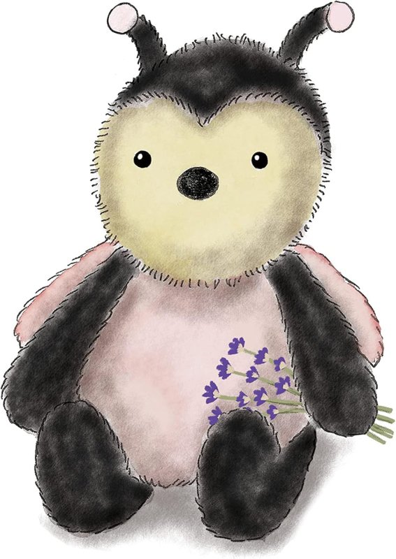 Warmies Fully Heatable Cuddly Toy Scented with French Lavender - Butterfly - Soft Toy - British D'sire