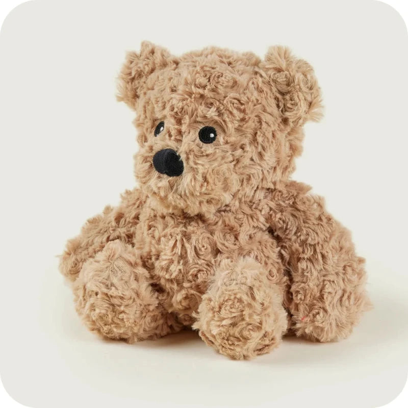 Warmies Large 13" Brown Curly Bear Secondary image