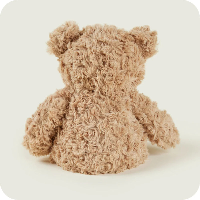 Warmies Large 13" Brown Curly Bear - Soft Toy - British D'sire